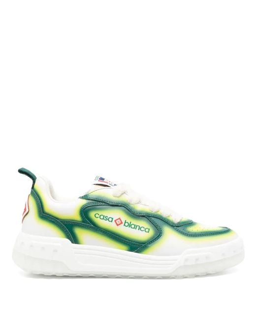 Sneakers di Casablanca in Green da Uomo