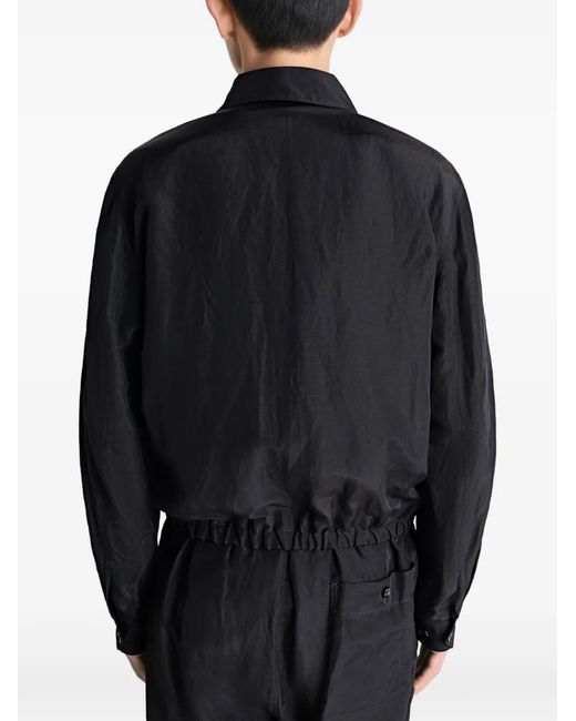 Lemaire Black Crop Jacket for men