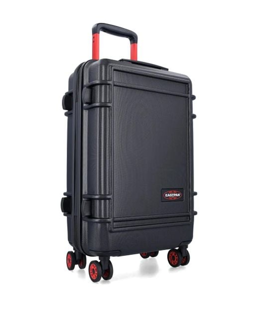 Eastpak Black Resist'R Hard-Shell Wheeled Suitcase