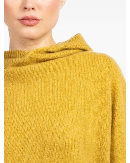 Frenckenberger Yellow Hooded Sweater