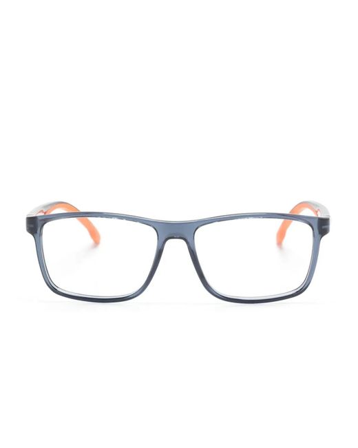 Carrera Blue 2046T Rectangle-Frame Glasses for men