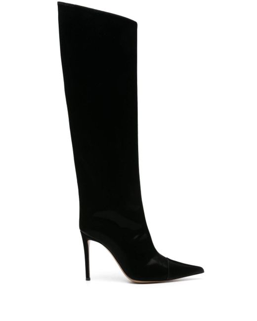 Stivali al ginocchio Alex 105mm di Alexandre Vauthier in Black