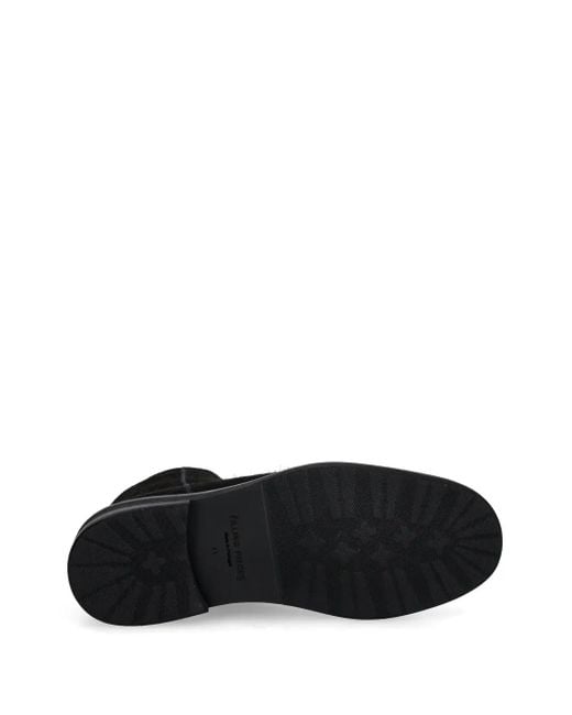 Filling Pieces Black Suede Boots for men