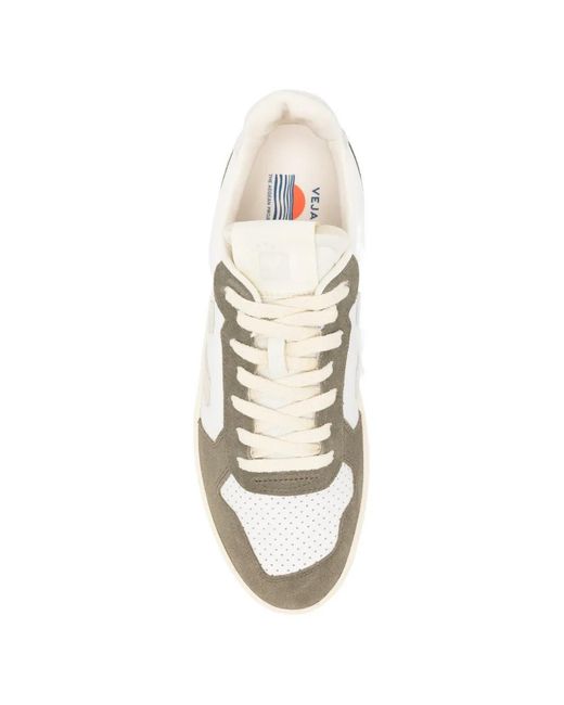 Veja White Baskets V-82 À Empiècements