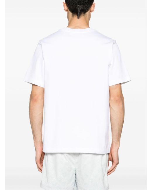 Casablancabrand White Maison De Reve Cotton T-shirt