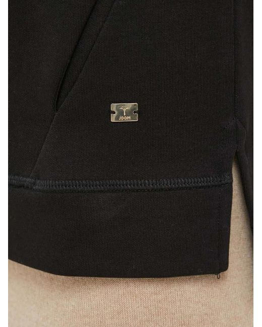 Joop! Black Side-Split Hooded Top