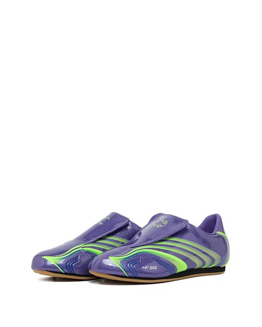 Adidas Blue F50 Taekwondo Rush/Lucid Lemon" Sneakers