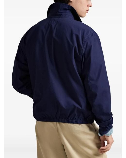 Polo Ralph Lauren Blue Windbreacker Jacket for men