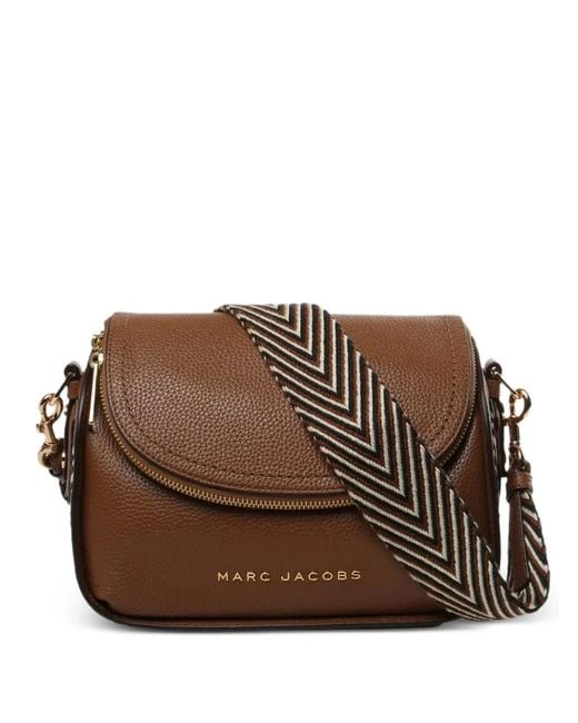 Marc Jacobs Brown Zip-Fastening Messenger Bag