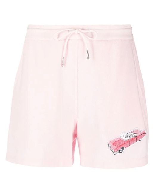Thom Browne エンブロイダリーショートパンツ Pink