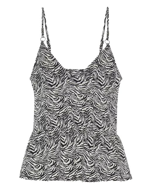 Blouse Interference Runaway One Teaspoon en coloris Gray