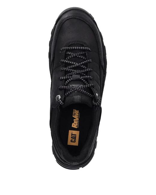 Caterpillar Black Threshold Lace-Up Sneakers for men