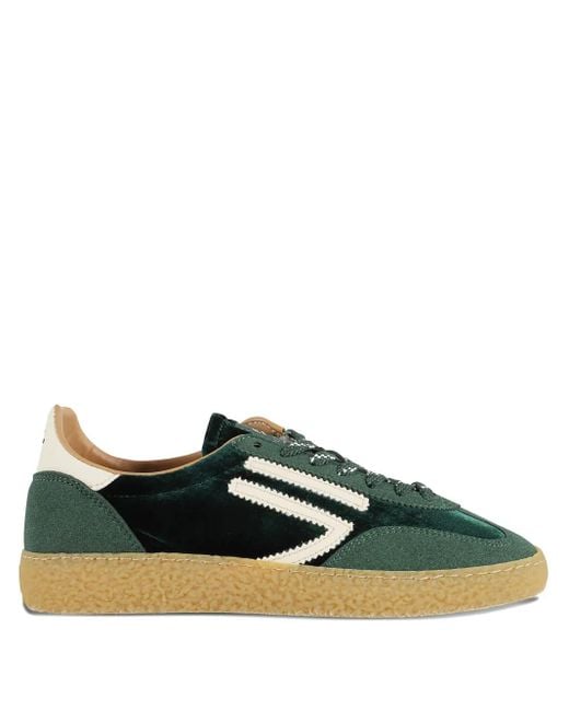 PURAAI Green Stripe Detail Sneakers