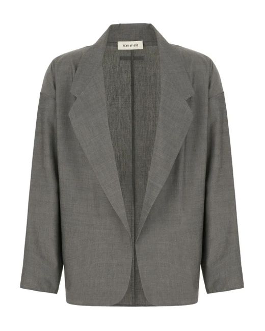 メンズ Fear Of God コットンブレンド ジャケット Gray