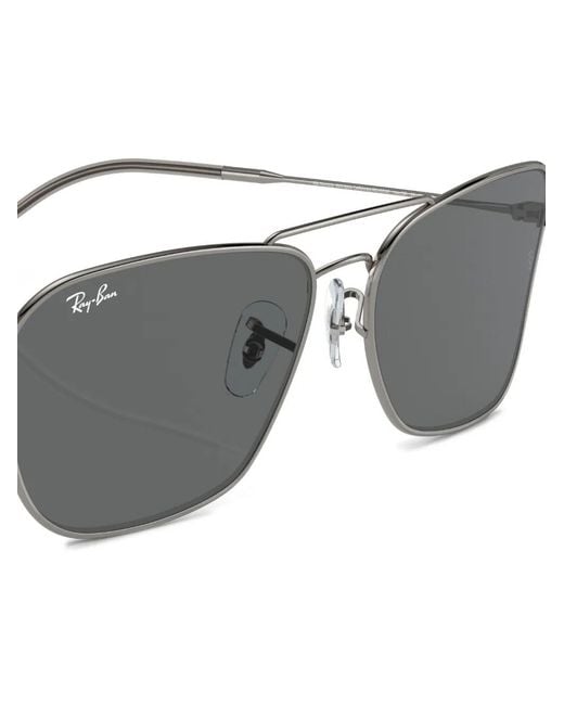 Ray-Ban Gray Caravan Sunglasses