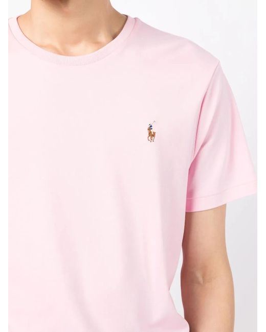 Polo Ralph Lauren Pink T-shirts And Polos for men