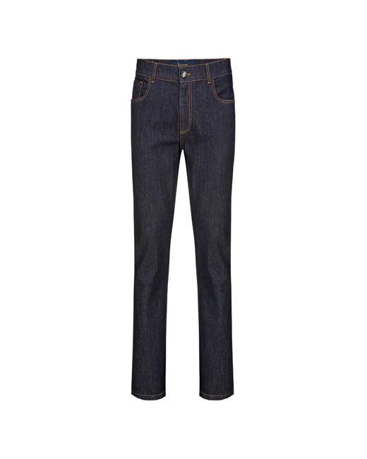 Billionaire Blue Jean À Logo Brodé for men