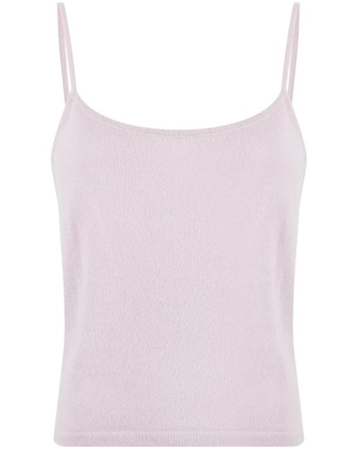 Teddy Cashmere Rapallo カシミアトップ Purple