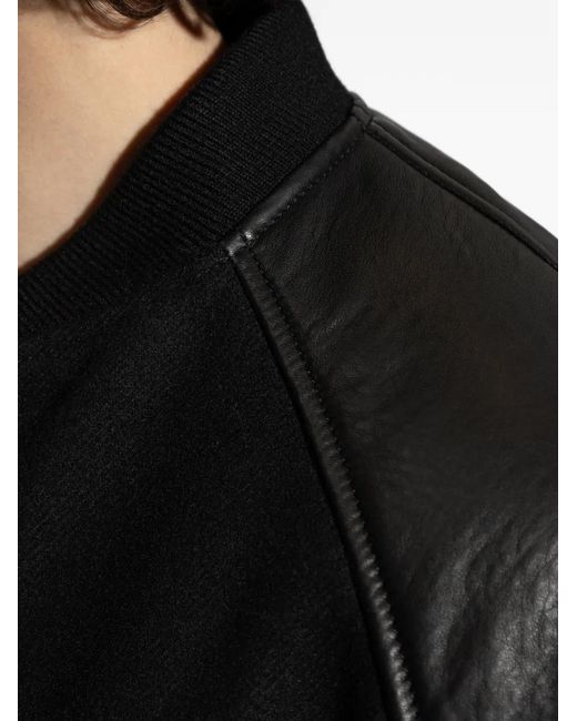 Bomber Con Inserti di Givenchy in Black da Uomo
