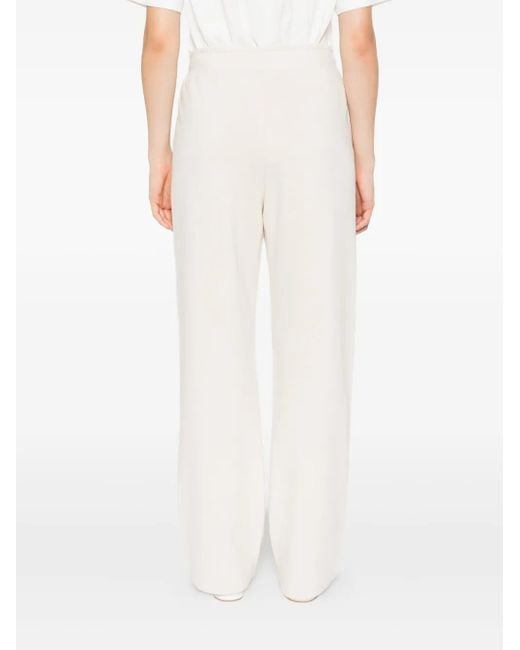 Weekend by Maxmara White Drawstring Trousers