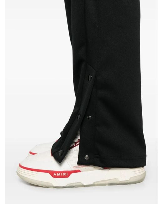 Gcds Black Button-Detail Track Pants for men