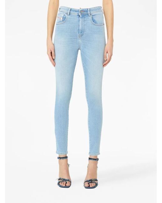 DIESEL Blue Slandy Skinny-Cut Jeans