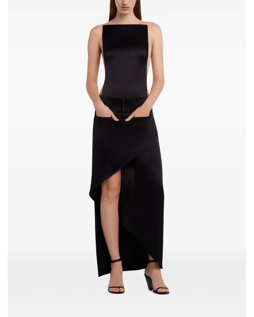 Courreges Black Illusion Top