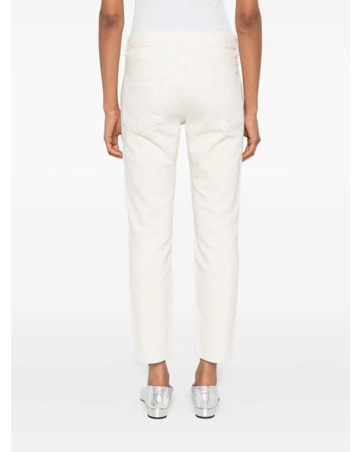 Marc O' Polo White Two-Button Trousers