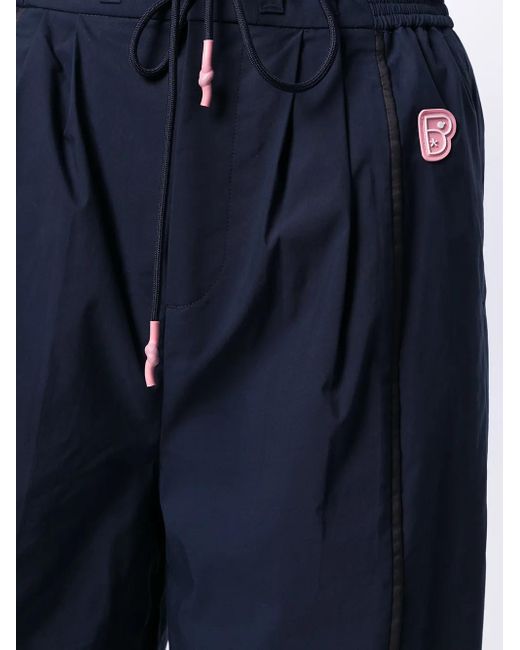 BAPY BY *A BATHING APE® Blue Jogginghose Mit Weitem Bein