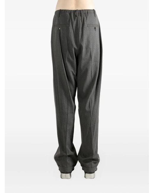 Magliano Gray Elasticated-Waistband Trousers
