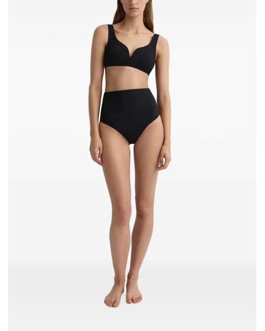 Bondi Born Black Veralise V-Wire Bikini Top
