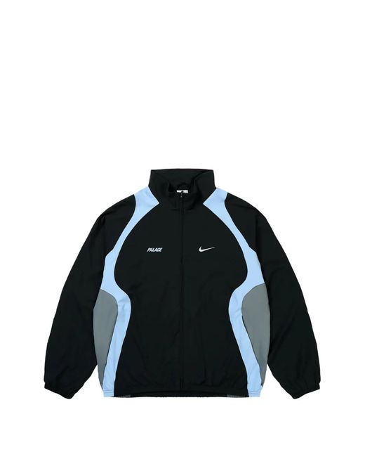 Palace Black X Nike Panelled Track Jacket for men