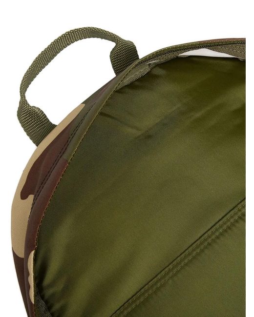 Eastpak Green Padded Double Camouflage Backpack