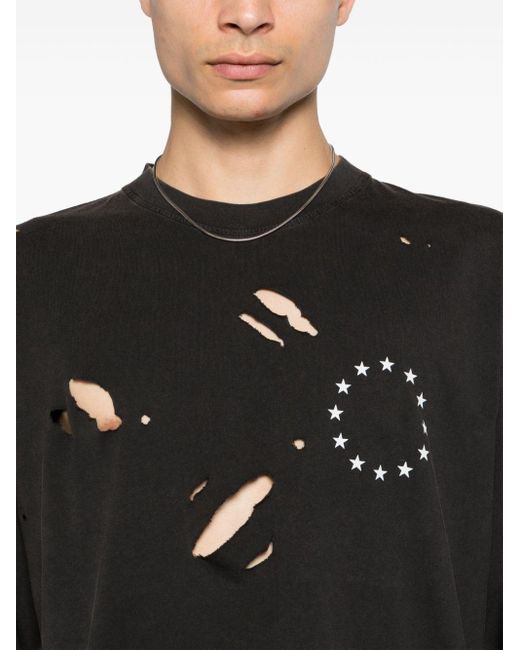 T-shirt Spirit Is Europa à effet usé Etudes Studio pour homme en coloris Black