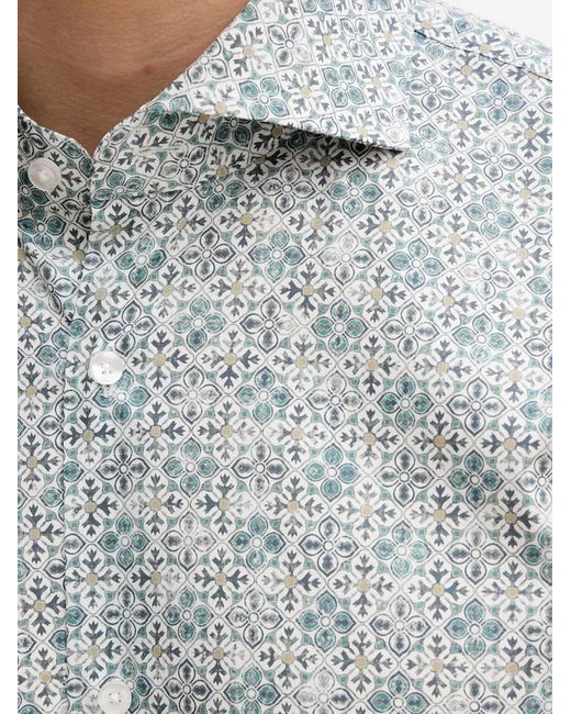 Joop! Gray Patterned Shirt for men
