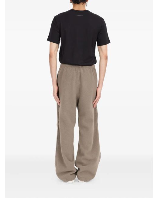 メンズ MM6 by Maison Martin Margiela フリース トラックパンツ Gray