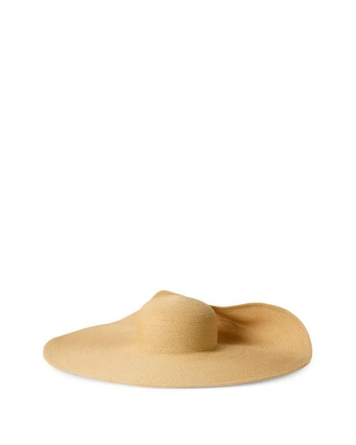 Ralph Lauren White Wide-Brim Hat