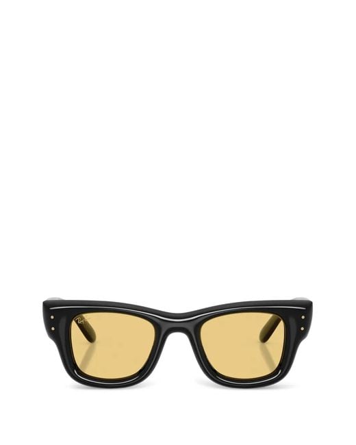 Ray-Ban Black X A$Ap Rocky Wayfarer Puffer Sunglasses