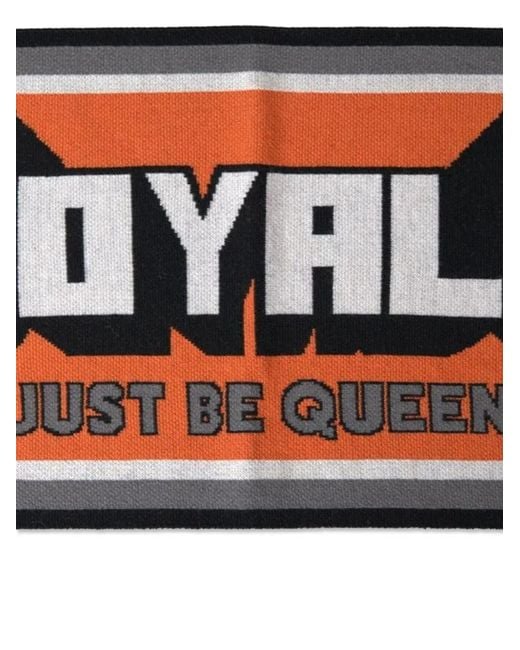 Dolce & Gabbana Red Dg Royals Tiger-Print Fringed Scarf