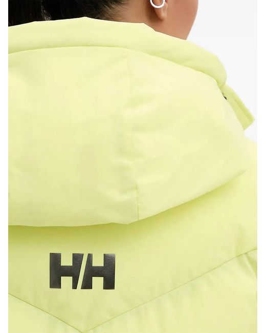 Helly Hansen Yellow Adore Hooded Quilted Jacket