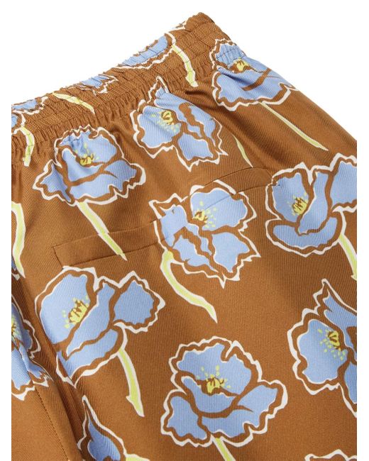 Versace Poppies Shorts in White für Herren