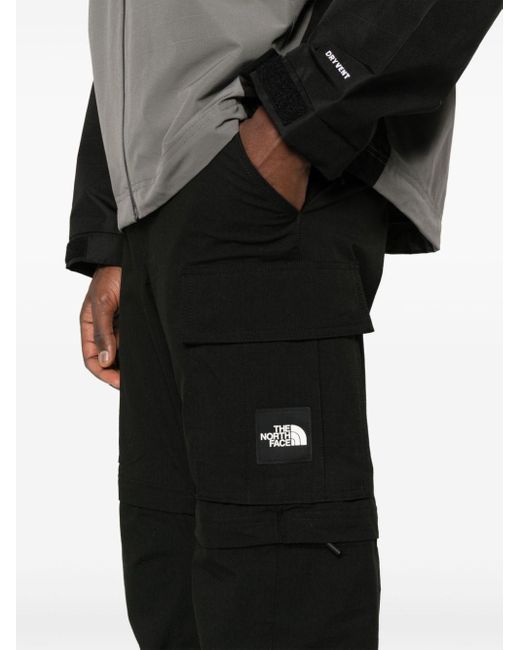 Pantalones con parche del logo The North Face de hombre de color Black