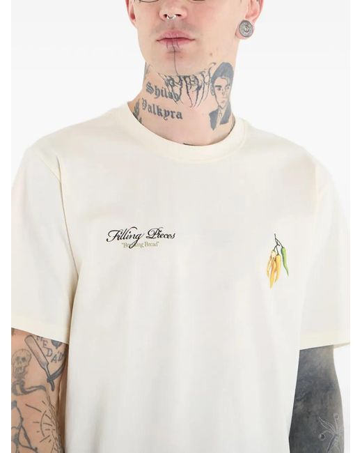 Filling Pieces White Pepper Antique T-Shirt for men