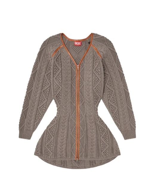 DIESEL Brown M-Intesse Dress
