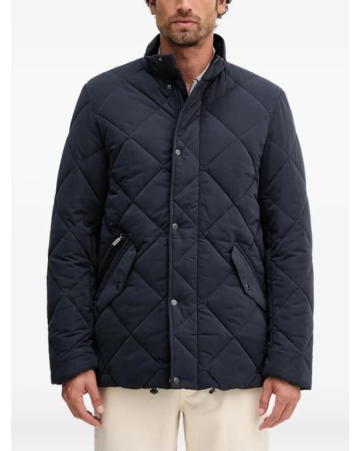 Plumífero Con Cremallera Barbour de hombre de color Blue