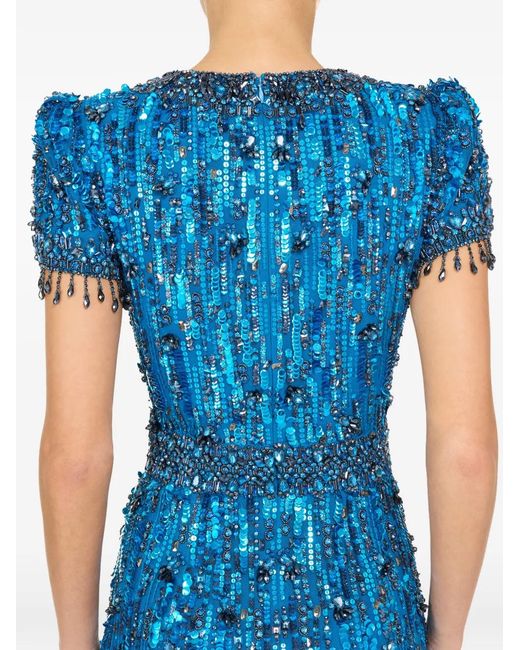 Jenny Packham Blue Roxy Gown