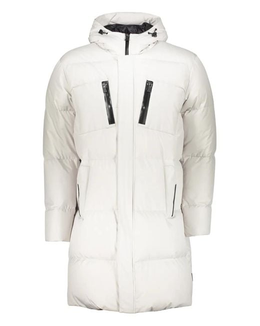 Down Coats di Herno in White da Uomo