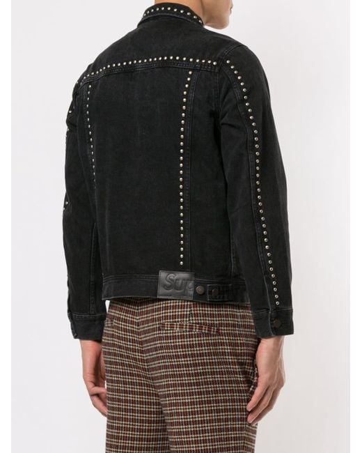 Supreme studded shop denim jacket