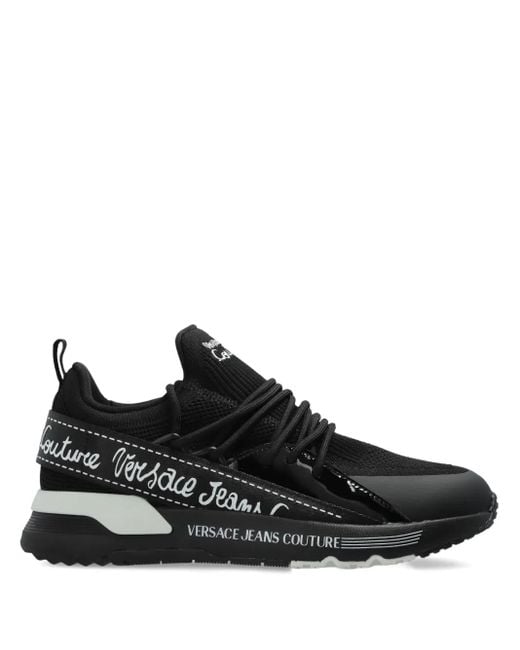 Versace Jeans Couture Black Dynamic Sneakers