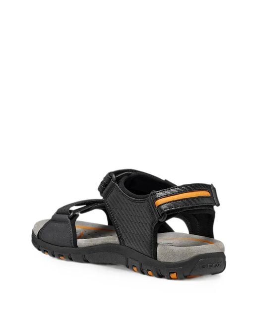 Geox White Touch-Strap Sandals for men